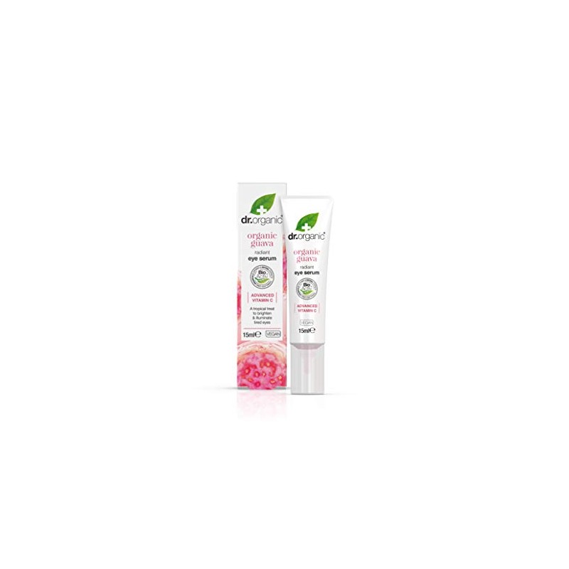 Dr Organic, Organic Guava Eye Serum, Vitamin C, Natural, Vegan,