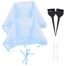 TOVINANNA Temporary Hair Brush Kit 6pc Hair Highlighting Set Hook Needle Suitable for Home Salon