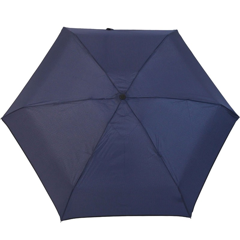 Ultra Mini Pocket Umbrella Women's Umbrella Plain, Navy Blue, Super