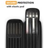 Pool Cue Case, Pool Stick Case 4x5 with Multiple Pockets