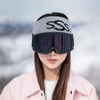Powster LYChloeAdapt Ski Goggle Snow OTG Ski Goggles Buckle Replaceable