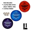 Yomega 3X Alpha Wing Yoyo, Fixed axle yo-yo Designed for