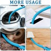 4 Pieces Dryer Vent Cleaner Kit with Dryer Vacuum Hose