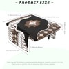 Wanyint Southwest Aztec Black Brown Car Center Console Cover Comfortable