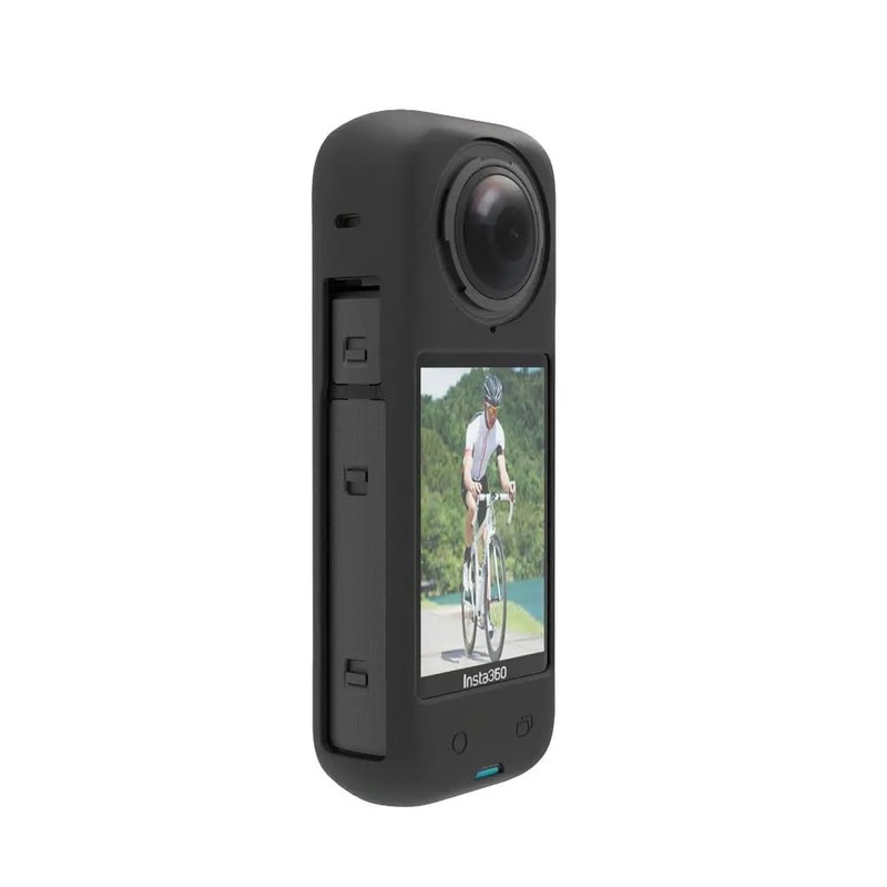 Reflex Camera Silicone Protective Case Compatible with Insta 360 X4