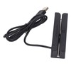3 Track Magnetic Stripe Card Reader Bidirectional Manual USB Card