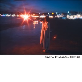 Kenko 825136 PRO1D R-Twinkle Star 825136 Cross Filter, 0.3 x (W) 3.2 inches (82 mm), 8 Cross Effects for Night Scenery, Illumination, Light Production, Thin Frame