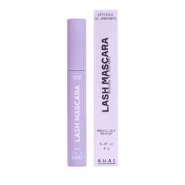 AHAL - Mascara de pestañas con Aceite de Kalahari, Lentisco y Ricino - Larga Duración, Alarga Fortalece y Regenera tus Pestañas - Rimel Negro con...  