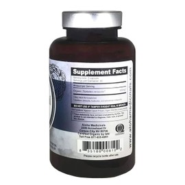 Aloha Medicinals Pure Turkey Tail, Certified Organic Mushroom Supplements, Natural Health Supplement, Pack of 1, 90 Capsules Each