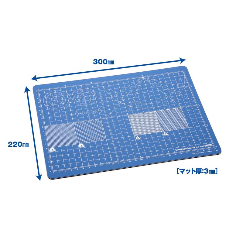 Wave Hobby Tool Series Cutting Mat A4 Plastic Model Tool