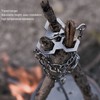 Campfire Grill Tripod Board Stainless Steel Campfire Support Plate with
