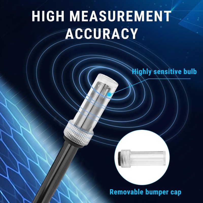 Uadme PH Probe, PH Electrode with BNC Socket, High Sensitivity