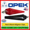 OPEK CS-11 3 Inch Alligator Clip Vinyl Cover Red &