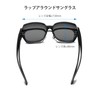 [Uacllcau] オーバーサングラス 偏光 - UV400 紫外線カット 眼鏡の上からサングラス レディース メンズ 兼用