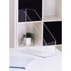 Wedo 601316 Acryl Magazine File A4 Cristallic, Crystal Clear
