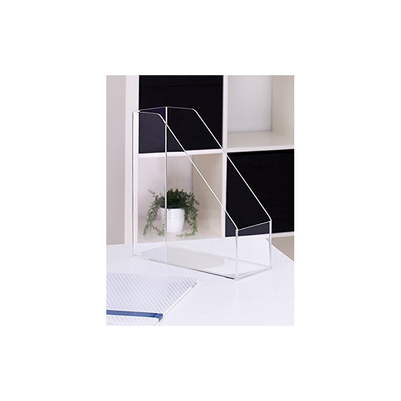 Wedo 601316 Acryl Magazine File A4 Cristallic, Crystal Clear
