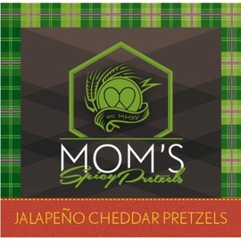 Mom's Spicy Pretzels Jalapeno Cheddar (3 pack)
