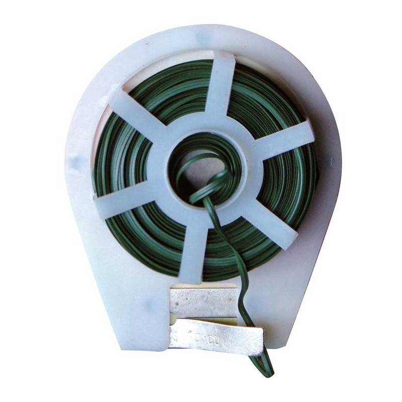 Tildenet 50m Snip and Twist Plastic Covered Wire Ties