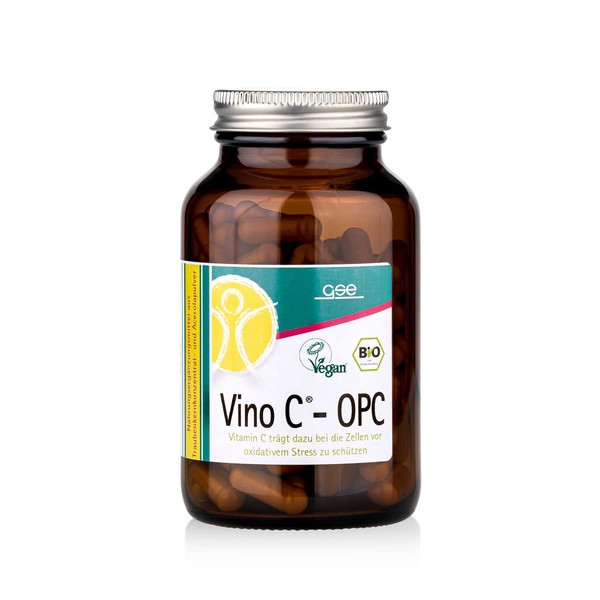 GSE Vino C, 120 Kapseln, Extrakt aus Trauben und Acerola,