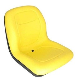 Bucket Seat Vinyl Yellow fits John Deere 890 5205 7775 4200 4210 4610 4310 8875 4300 4710 4510 5105 4600 855 955 655 655 70 4410 4700 4500 4105 4400 240 755 fits Caterpillar 226 216B 242 fits Komatsu