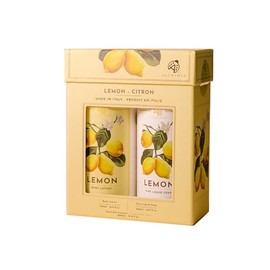 Alchimia Gift Box of Body Lotion and Fine Liquid Soap (Lemon)