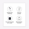 Portable Manual Coffee Grinder Stainless Steel High Hardness Hand Coffee