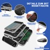 5-Piece Compression Packing Cube Set for Travel, Compression Packing Cube