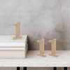 COHEALI Blank Wooden Number paper mache letters paper mache numbers