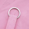 TITECOUGO 30mm KeyRings Keychain Stainless Steel Flat Split KeyRing Circular