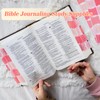 NEWEST 96 Pieces Bible Tabs, Pink Bible Tabs for Women
