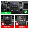 2+32G Android 13 Double Din Car Stereo for Dodge RAM