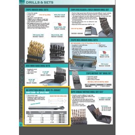 HHIP 5000-1006 - .236 X 2-3/4" 90 Degree M35 5% Cobalt NC Spotting Drill