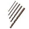 5Pcs Straight Shank Twist Drill Bit HSS 3 4 5