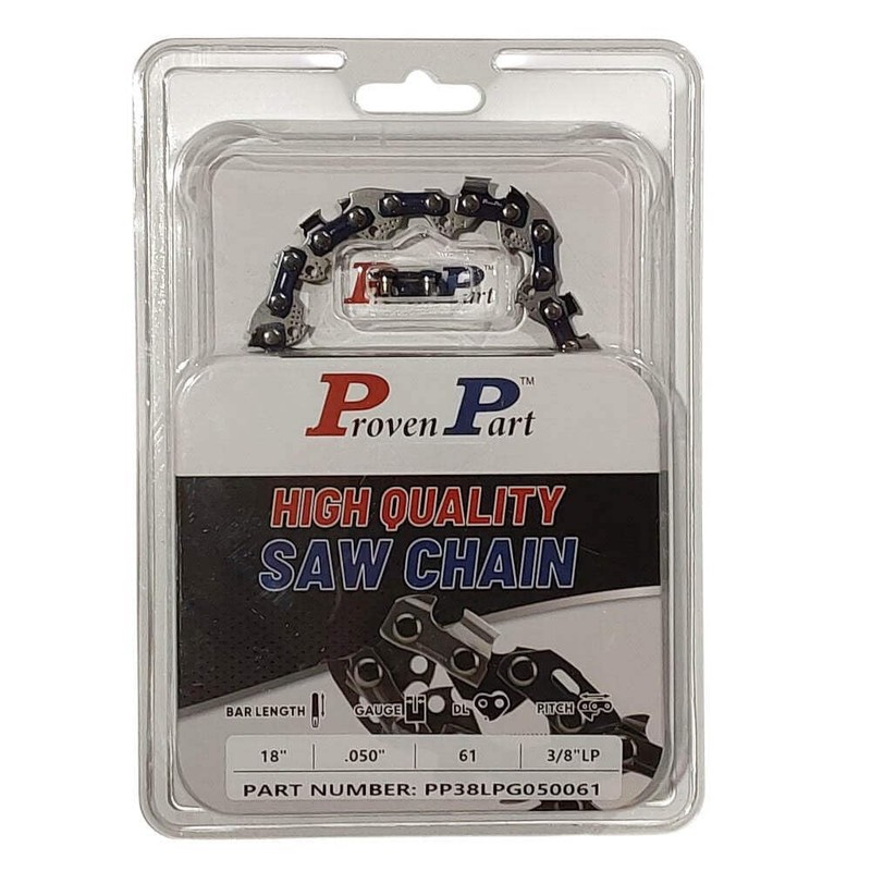 Proven Part Semi Chisel Saw Chain 3/8" .050" 61DL