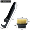 Car Seat Gap Filler Organizer with Bonus Interior Cleaning Brush-