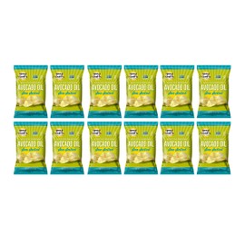 Good Health Avocado Chips Sea Salt, Salted, 5 Ounce (Pack of 12)
