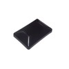 Fence Post Plastic Black Cap 4x6 (3 5/8" X 5