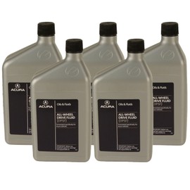 Genuine OEM Differential Oil AWD Type-II 5 Quarts DPSF (5x1 Qt) for Acura MDX RDX TL TLX Honda CR-V Pilot HR-V Ridgeline