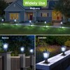 Greluna Solar Post Lights, Dusk to Dawn Solar Lamp Post