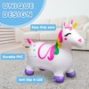 JOYIN Bouncy Unicorn Horse, Kids Ride On Bouncer, Toddler Girl