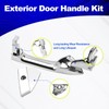 ZyloPlinx Exterior Door Handle Kit Compatible with Accord 2008 2009