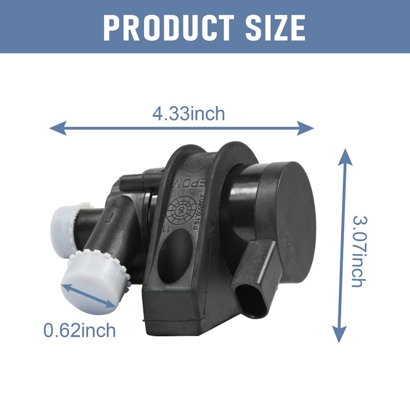 RALBDX Auxiliary Cooling Water Pump With Plug Compatible With A3