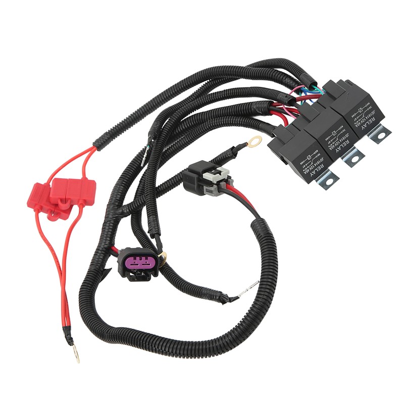 ECU Control Dual Electric Fan Upgrade Wiring Harness Stable Performance