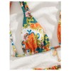 SHENHE - Conjunto de bikini triangular floral de dos piezas