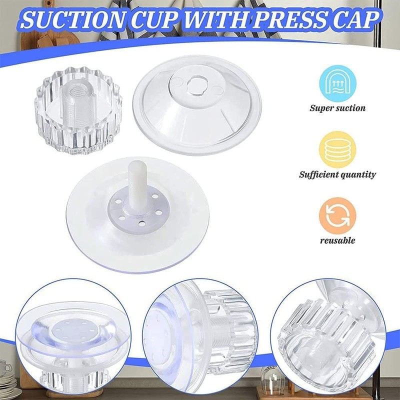 10 Pcs Limpets for Awning,Heavy Duty Caravan Awnings Suction Cup,Suction