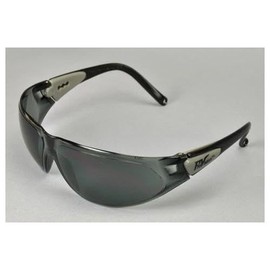 Palmero PAL-3552 Contour Wrap Eyewear, Black Frame, Grey Lens