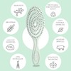 ETHEL Organic Hair Brush without pulling for women, men &