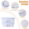 ZoeQide Bread Boxes with Lid, Bread Box, Bread Box, Bread