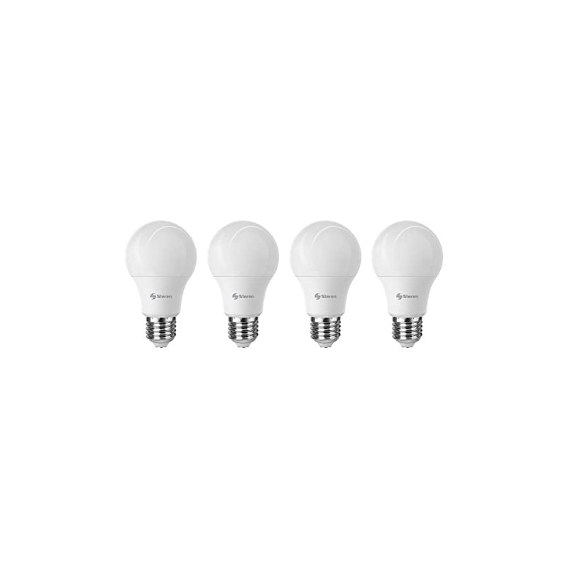 Steren 4 focos LED de luz fría, 9 W FOC-F9W/4