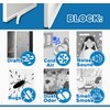 MAXTID Under Door Draft Stoppers 36 Inch White Door Draft